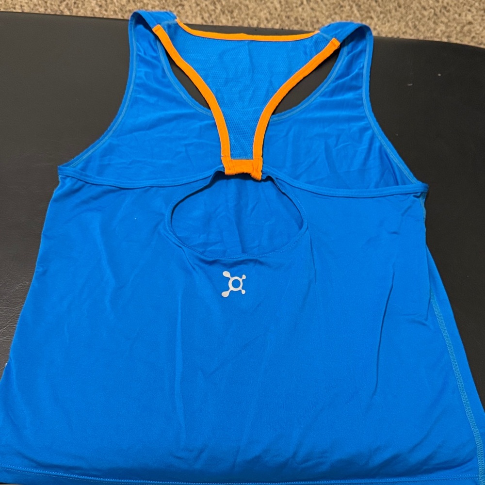 Orangetheory Blue and Orange Tank Top - Picture 2 of 2